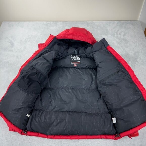 The North Face 800 Fill Summit Series Red Puffer Jacket Women’s Size M - Picture 4 of 16